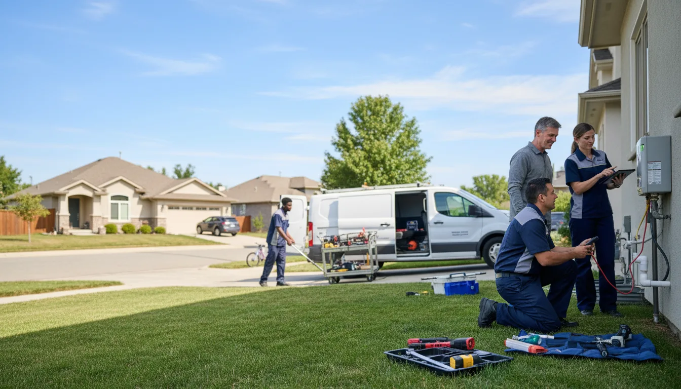 Tankless water heater service in Windsor, PA